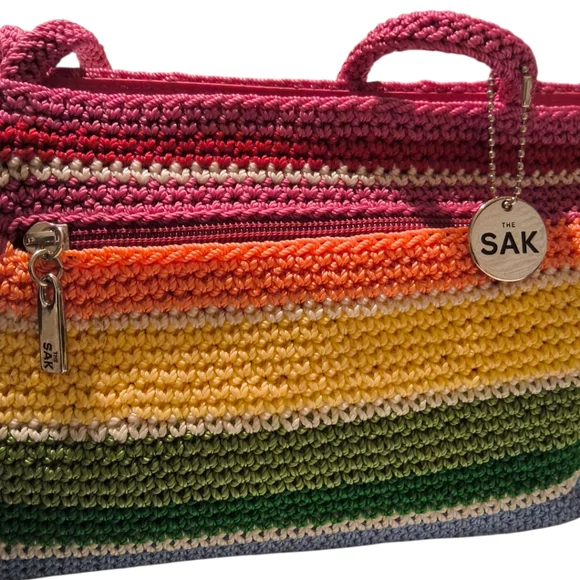 The Sak Multicolor Crochet Shoulder Bag - Picture 3 of 12